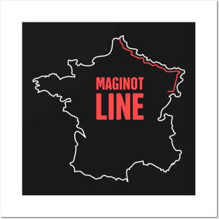 World War II French Maginot Line Posters and Art